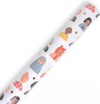 Gift Wrap People Printed Pattern - Spritz™