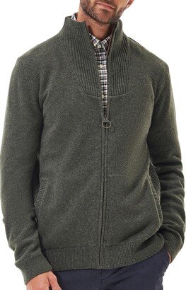 Nelson Essential Lambswool Full Zip Sweater