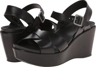 Ava 2.0 (Black) Women's Wedge Shoes