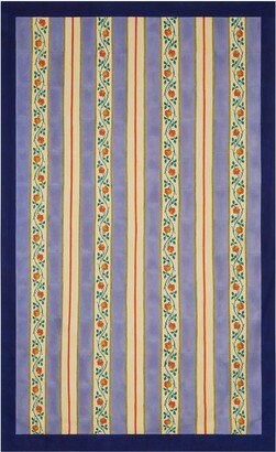 Varanasi Stripes Pervinch tablecloth