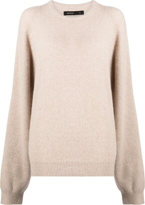 Balloon-Sleeve Cashmere Jumper