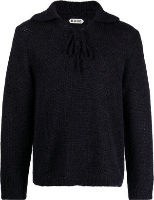 Alpine lace-up jumper