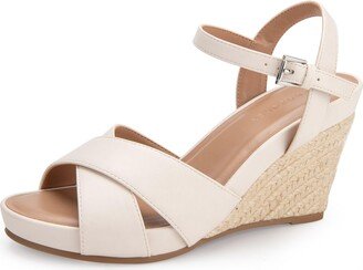 Women's Pastel Wedge Sandal