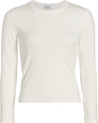 Kelly Long-Sleeve Slim-Fit T-Shirt