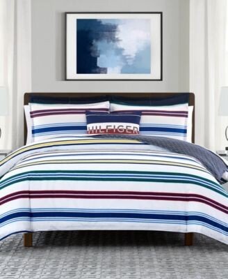 Tommy Multi Stripe Comforter Sets