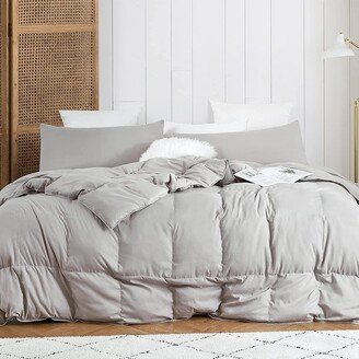 Byourbed Snorze Cloud Comforter Set - Coma Inducer Oversized Bedding in Silver Cloud