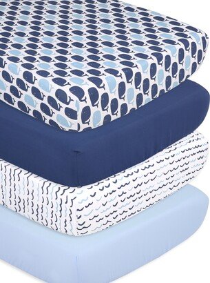 The Nautical Crib Sheets Set, 4 Piece