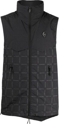 Logo-Print Gilet