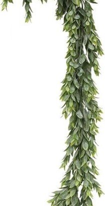 Rainwashed Leaves Garland 6ft - H - 5.00 in. W - 5.00 in. L - 72.00 in.