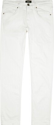 Lennox White Slim-leg Jeans