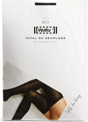 Seamless Fatal 80 Stay-Up Stockings