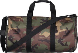 Arrows Camouflage-print Duffle Bag-AA