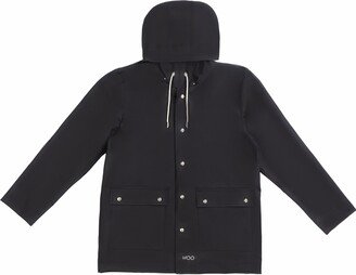 Woo Di Giulia Petronella Fisher Raincoat - Black - Unisex - Waterproof