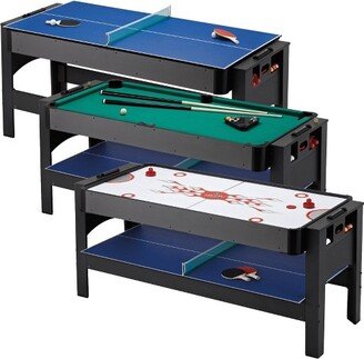 Fat Cat Inc Fat Cat 3-in-1 6' Flip Multi-Game Table