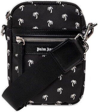 Mini Palms Zipped Crossbody Bag