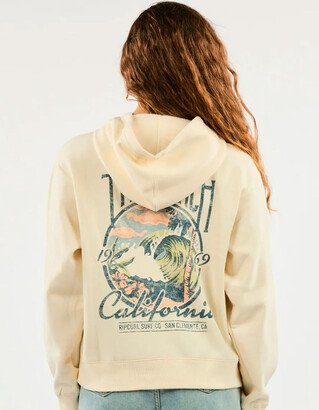 Crafted Womens Zip-Up Hoodie