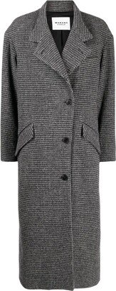 Marant Étoile Dark Grey Sabine Single-breast Wool Coat