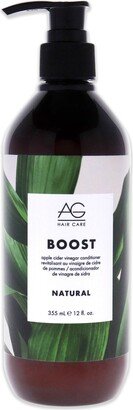 Boost Apple Cider Vinegar Conditioner by AG Hair Cosmetics for Unisex - 12 oz Conditioner