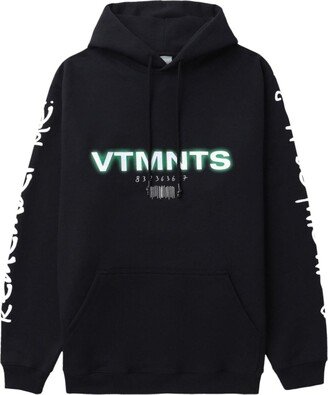 VTMNTS Logo-Print Hooded Sweatshirt