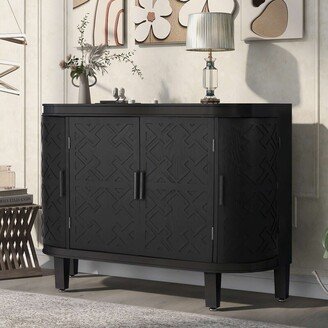 BEYONDHOM Accent Storage Cabinet Sideboard Wooden Cabinet