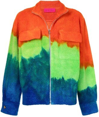 Tie-Dye Print Cardigan