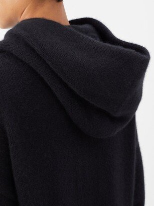 Hooded Knitted Maxi Cashmere Dress