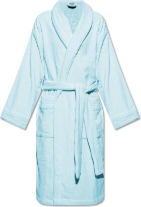 Cotton Bathrobe Light - Blue