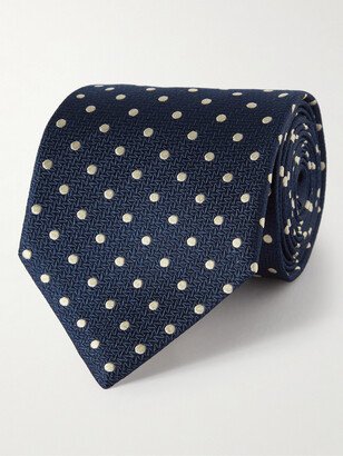 Pickwick 8.5cm Polka-Dot Silk-Jacquard Tie