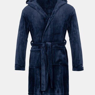 Mens Backdraw Hooded Robe