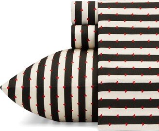 Wonderland Stripe Sheet Set, Twin Xl