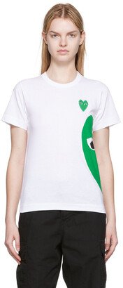 White Heart Patch T-Shirt-AB