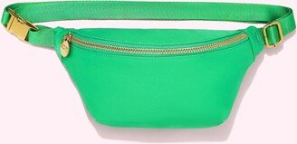 Classic Nylon Waist Bag In Avocado