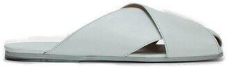 Spatola Square Toe Slides-AB