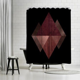 71 x 74 Shower Curtain, Geometric Art 42 by Pop Monica