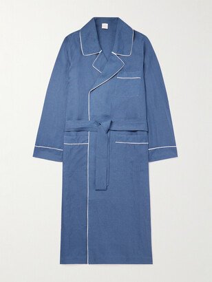 Belted Linen Robe