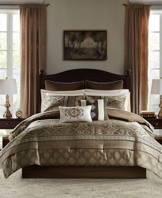 Madison Park Essentials Zara Jacquard 16-Pc. Comforter Set, California King