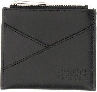 Numbers Embossed Zipped Wallet