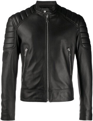 Zipped Biker Jacket