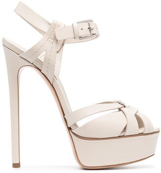 Open-Toe Platform Sandals-AB