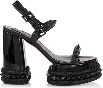 Superaclou 130MM Leather Platform Sandals