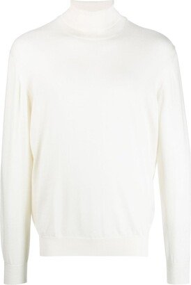 Boggi Milano Roll-Neck Virgin Wool Jumper