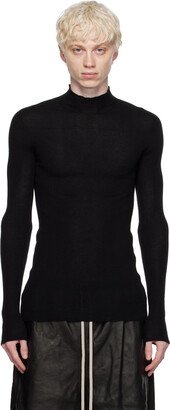 Black Rib Sweater