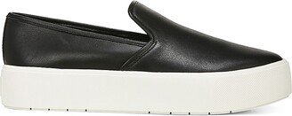 Brenden-B Slip-On Leather Platform Sneakers