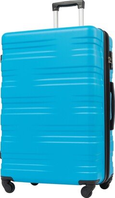 EDWINRAY 28 Carry On Luggage Travel Suitcase Luggage Airline Approved, ABS Hardside Expandable Luggage with TSA Lock & Spinner Wheels