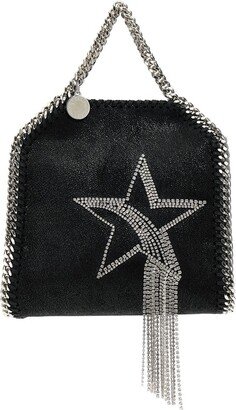 Fringed Star Embellished Tote Bag