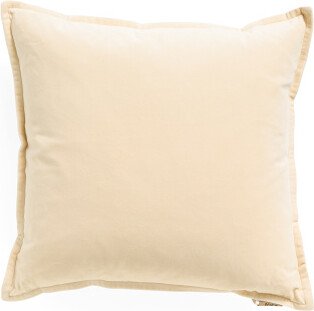 20x20 Cotton Velvet Pillow