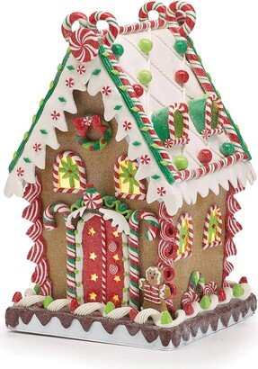 Burton & Burton Burton + Burton Decor 14 Gingerbread House Clay Dough With Led Light