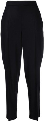 Tailored Tapered Cropped Trousers-AA