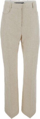 Le Pantalon Sauge High-Waist Flared Pants