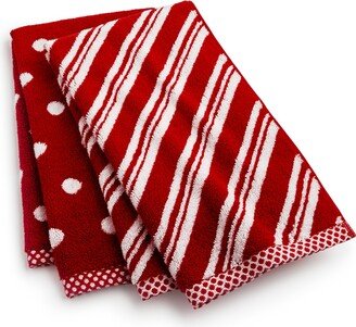 Holiday 2pc Hand Towel Set, Created for Macy's